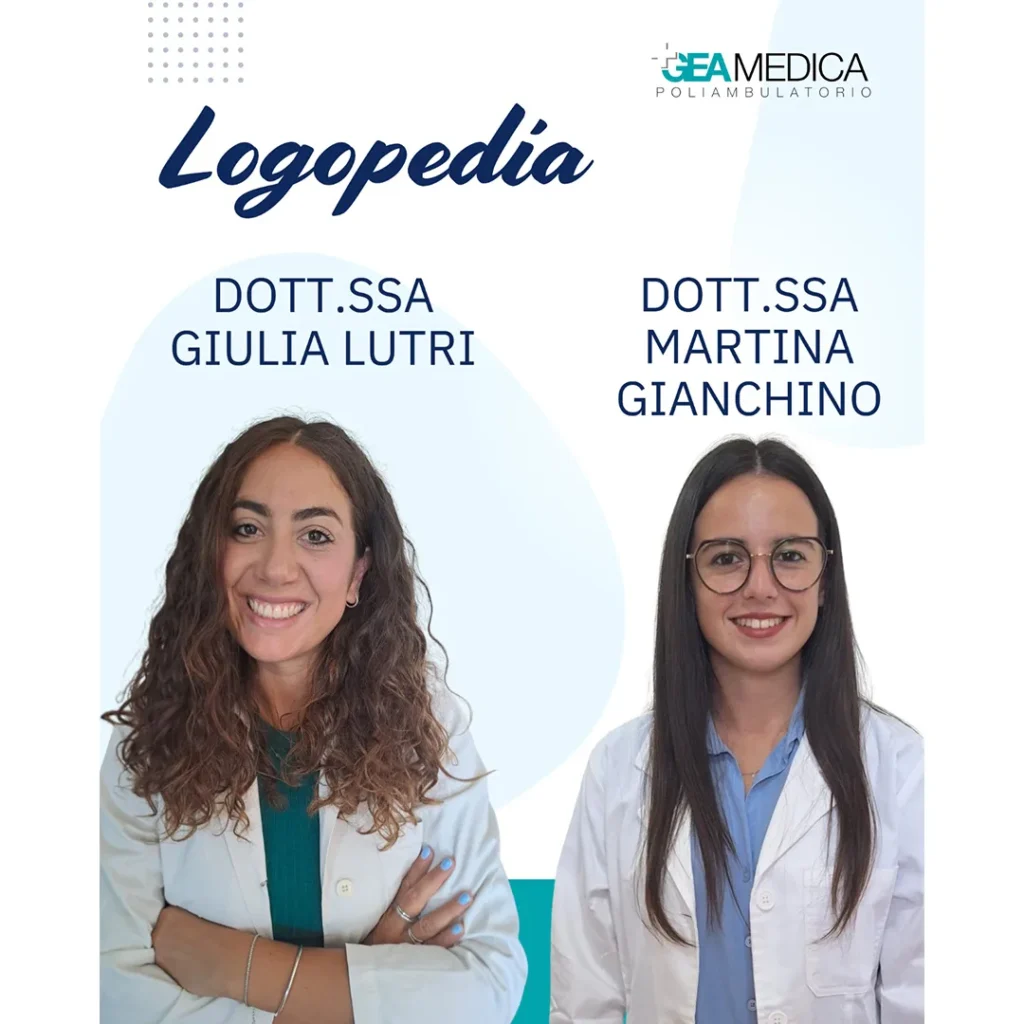 gea medica giulia lutri martina gianchino logopedia